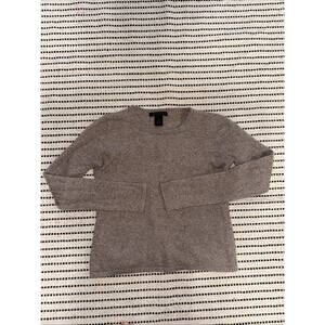 Preswick & Moore Browns Cashmere Crew Neck Long Sleeve Sweater M Quiet Luxury